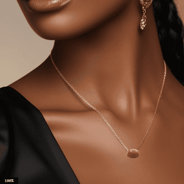 Jade Stone Pendant 14K Gold •Green long Jade Pendant •Big Oval Jade Pendant •Everyday wear for men or woman